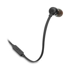 JBL TUNE 110 Wired Earbuds - Black / White