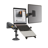 North Bayou H180 Monitor Stand For 22 32 Inch Monitors With North Bayou Fp 2 Laptop Mount