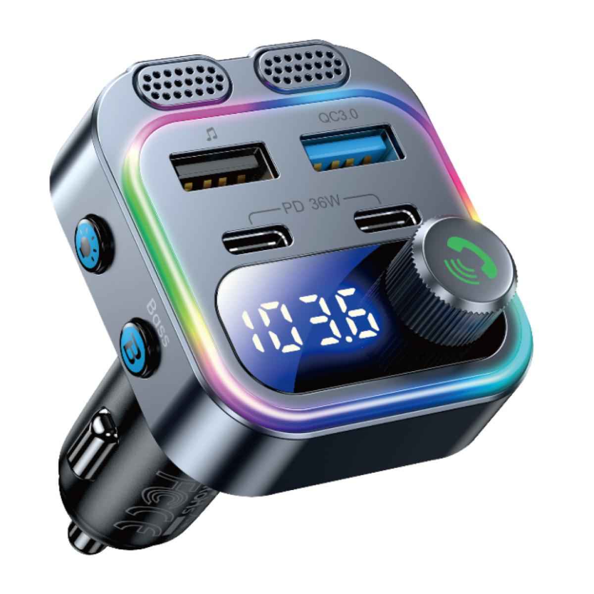 HAING T37 Wireless car FM Transmitter With PD36W charger