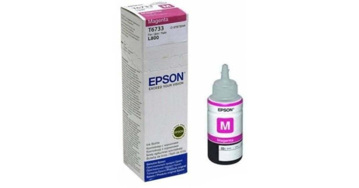 Epson T6733 Ink Bottle Magenta (Original) - CompuMe