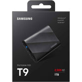 Samsung T9 Portable Ssd 1tb Usb 3.2 Gen 2x2 External Ssd Read Speeds Up To 2,000mb/s For Gaming, Students & Professionals