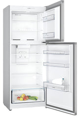 Bosch Top Mount Freezer Fridge A++, 70Cm, Series 4, 328Lit, Stainless Steel - KDN43VL2M8