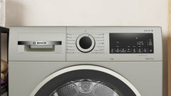 Bosch Heat Pump Condenser Dryer A++, 9KG, Inox - WQG1420XME
