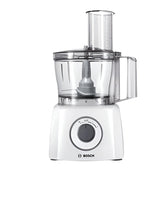 Bosch Food Processor, 2.3Lit, 800Watts, White - MCM3200W