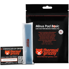 Thermal Grizzly MINUS PAD Basic (120 x 20 mm - 1,0 mm - 4 pcs) Highly conductive Thermal Pad | TG-MP-B-120-20-10-4 |
