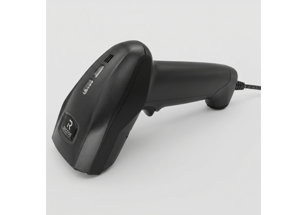 RiCODE TI2125+ - 1D High‑Precision Laser Barcode Scanner, USB Wired, Ergonomic Handheld Design