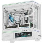 Thermalright ARGB 120mm 16-inch TL-M10 white computer cases VISION Stylish Panoramic