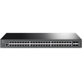 TP-Link TL-SG5452X | 48 Port Gigabit Switch, 4 x 10GE SFP+ Slots | L2+ Smart Managed | Omada SDN Integrated | IPv6 | Static Routing | Support QoS, IGMP & LAG | 5 Year Manufacturer Warranty