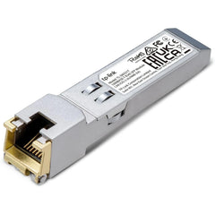 TP-Link Omada TL-SM331T | 1000Base-T RJ45 SFP Module | 1.25G Copper SFP Transceiver| SFP to Ethernet | Plug and Play | Hot Pluggable| Up to 100m Distance | Durable Metal Casing | Versatile Compatibility