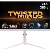 Twisted Minds Artic Pro Series 24" FHD Fast IPS Gaming Monitor – 360Hz, 0.5ms, White