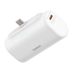 Baseus Compact Fast Charging Power Bank Type-C Edition, White - P10068306213-00