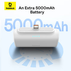 Baseus Compact Fast Charging Power Bank Type-C Edition, White - P10068306213-00