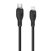 Baseus Pudding Series Fast Charging Cable Type-C to Ip, 20 Watts,1.2M, Cluster Black - P10355701111-B1