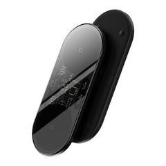 Baseus Digital LED Display 2in1 Wireless Charger, 20Watts, Black - WXSX010101