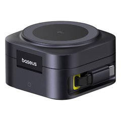 Baseus Pico Go Series 2-in-1 Magnetic Wireless Charger, 67Watts, Cosmic Black - P10276800123