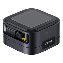 Baseus Pico Go Series 2-in-1 Magnetic Wireless Charger, 67Watts, Cosmic Black - P10276800123