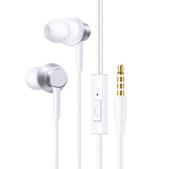 Baseus Enock Wired Earphones, Moon White - A00164200213-Z1-w