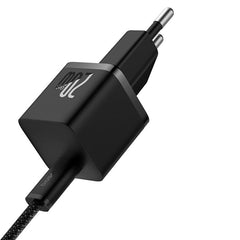 Baseus Adapter Fast Charger Mini, 20Watts, Cluster Black - P10110900113-00