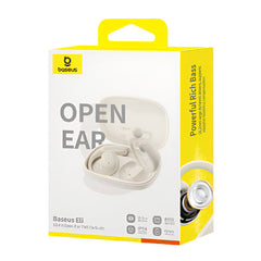 Baseus Eli 10i Fit Open-Ear TWS Earbuds, Stellar White - A00080600223-00