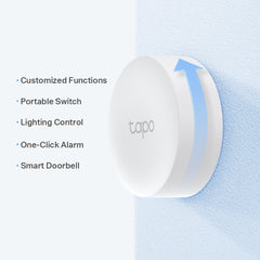Tp-Link Tapo Smart Button, Long Battery Life, White - Tapo S200B