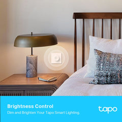 Tp-Link Tapo Smart Remote Dimmer Switch, Long Battery Life, White - Tapo S200D