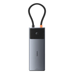 Baseus Metal Gleam Series II 10-in-1 USB HUB Space Grey, USB-C - B00061800813-01