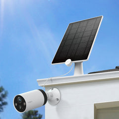 Tp-Link Tapo A200 Camera Solar Panel, Non-Stop Solar Power Up To 4.5W Charging, White
