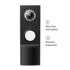 Tp-link-Tapo Video Doorbell Camera, MP5, White - Tapo D235