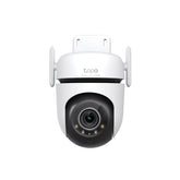 Tp-Link Outdoor Pan/Tilt Security Wi-Fi Camera, White - "Tapo C520WS