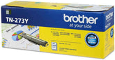 BROTHER 3750 TN-273Y LASER TONER CARTRIDGE - YELLOW (ORIGINAL )