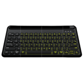 ABKONCORE TOS250 Multi-Device OS RGB BackLighting Wireless BlueTooth 5.1 Connectivity W/Type-C Charging Port-Slim 78Keys Compact KeyBoard