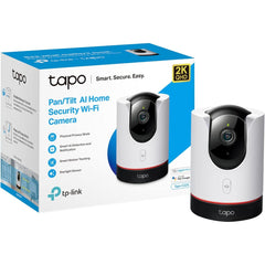 Tp Link Tapo C225 2k Qhd Pan/tilt Security Camera Ai Deteion Privacy Proteion Starlight Sensor 2 Way Audio 4mp Night Vision Cloud&sd Card Storage Works With Alexa