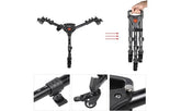 Universal Foldable Tripod Dolly with Adjustable Wheels