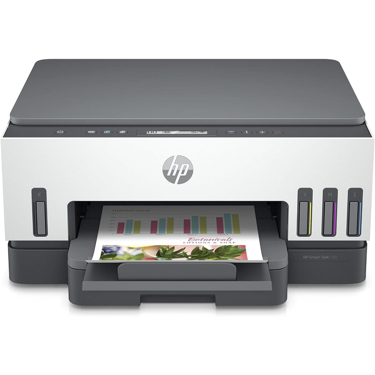 Hp Smart Tank 720 Wifi Duplex Mutifunion Printer Print, Scan, Copy W/ Wireless Auto Ink & Paper Sensor ( Up To 12000 Black & 8000 Colour) - CompuMe Hp Smart Tank 720 Wifi Duplex Mutifunion Printer Print, Scan, Copy W/ Wireless Auto Ink & Paper Sensor ( Up To 12000 Black & 8000 Colour) - CompuMe