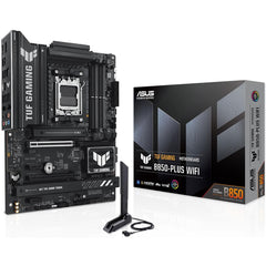 ASUS TUF GAMING B850-PLUS WIFI (Wi-Fi 7) AMD RYZEN  Series AM5/DDR5/PCIe 5.0/3xM.2 - ATX Gaming MotherBoard | TUF GAMING B850-PLUS WIFI | - CompuMe