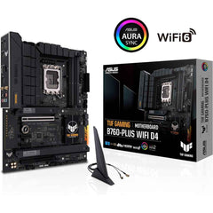 Asus Tuf Gaming B760 Plus Wifi Ddr5 Intel B760 Lga 1700 Atx Pcie 5.0 3x Pcie 4.0 M.2 2.5gb Ethernet Usb 3.2 Gen 2x2 Type C