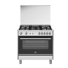 TUS95C81CX Lagermania Oven 90 Cm, Two Steel Fans