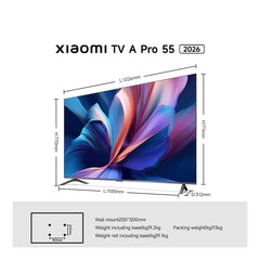 Xiaomi A Pro 55-Inch 4K QLED Smart TV
