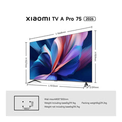 Xiaomi A Pro 75 4K QLED Smart TV