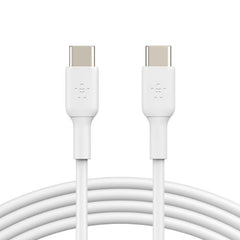 Belkin Boost Charge USB-C to USB-C Cable, 2Mm, White - CAB003bt2MWH