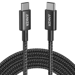 Anker New Nylon Cable Usb-C To Usb-C, 2Mm, Black - A8753H11