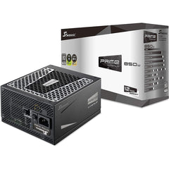Seasonic Prime Tx 850 850w 80+ Titanium Full Modular Fan Control In Fanless Silent & Cooling Mode
