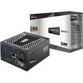 Seasonic Prime Tx 850 850w 80+ Titanium Full Modular Fan Control In Fanless Silent & Cooling Mode