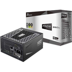 Seasonic Prime Tx 850 850w 80+ Titanium Full Modular Fan Control In Fanless Silent & Cooling Mode