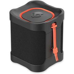 Skullcandy Terrain Mini Wireless Bluetooth Speaker Ipx7 Waterproof Portable With Dual Custom Passive Radiators, 14 Hour Battery, Nylon Wrist Wrap, & True Stereo Black