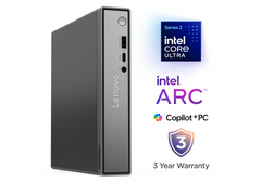 Lenovo ThinkCentre neo 50q Gen 6 – Tiny 1L Copilot+ AI PC, Intel Core Ultra 5 226V, Integrated Intel Arc Graphics, 16GB LPDDR5X, 512GB PCIe 4.0 SSD, Wi‑Fi 6, VESA Mount - 3 Year Warranty