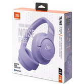 Jbl Tune 770nc Adaptive Noise Cancelling Over Ear Bluetooth 5.3 Up To 70h Battery Speed Charge Lightweight Comfortable & Foldable Design Purple