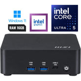Msi Cubi Nuc Ai 1umg (2025) Mini Pc Barebone Intel Core Ultra 5 125h 14 Cores High Performance Processor W/ Supporting Up To 4 Displays & Dual 2.5g Lan Vesa Mountable