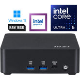 Msi Cubi Nuc Ai 1umg (2025) Mini Pc Barebone Intel Core Ultra 5 125h 14 Cores High Performance Processor W/ Supporting Up To 4 Displays & Dual 2.5g Lan Vesa Mountable