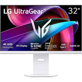 Lg 32g810sa Ultragear 32" Ips Uhd 4k Hdr400 144hz 1ms Hdmi 2.1 Ai Smart G Sync Compatible Webos Type C (65w) W/ Adjustable Stand & Speakers White